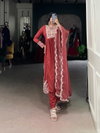 NNK3031 Maska Cotton With Sequins And Thread Embroidery Work Top With Bottom Dupatta Best Wholesale Shop In Surat